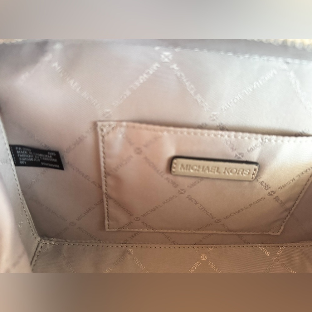 Michael Kors Jeanie Small Trunk Black and Silver Crossbody Bag - Picture 10 of 12